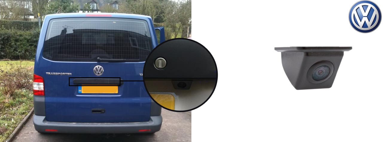 vw transporter t5 rear view camera